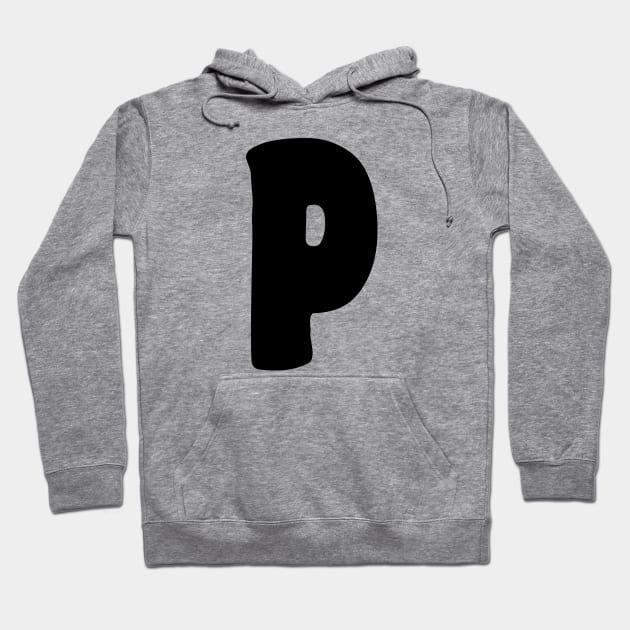 Letter P Hoodie by Xtian Dela ✅